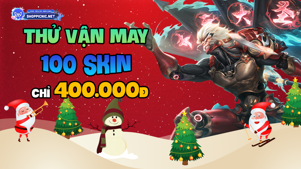 Thử Vận May Trên 100 Skin